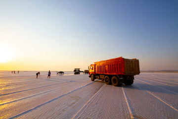 Lake Salt is the second largest lake in Turkey