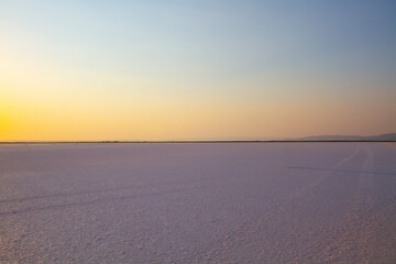 Lake Salt is the second largest lake in Turkey