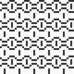 Abstract seamless rhombuses pattern. Repeating geometric ornament. Close up monochrome carpet. Ethnic tribal pattern. Vintage style. Vector monochrome background.