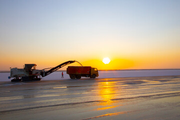 Lake Salt is the second largest lake in Turkey
