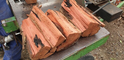 Split Redgum Firewood