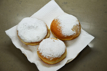 Hanukkah doughnut - Traditional jewish holiday food
