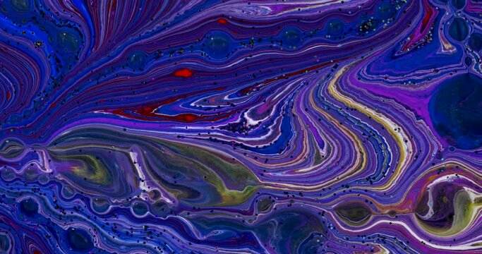 Abstract colored background, psychedelic footage. Fluid design, perfect for motion graphics. Absractive ebru design.