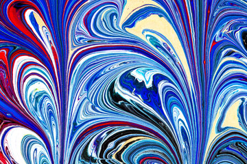 Abstract colored background, psychedelic footage. Fluid design, perfect for motion graphics. Absractive ebru design.