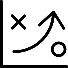 
Analytics Vector Line Icon
