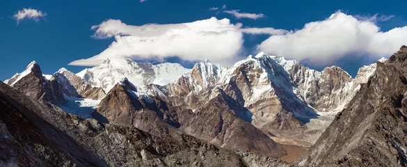 Photo sur Plexiglas Cho Oyu Mont Cho Oyu du col Kongma La, Népal Himalaya