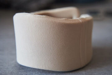 Orthopedic collar for the cervical spine. Neck bandage