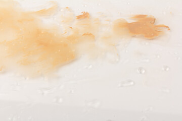 Texture of liquid foundation Background made of liquid foundation Make-up concept. Skin Tone Cream