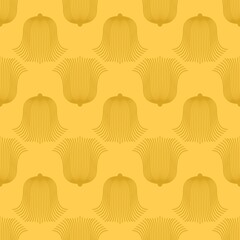 Fototapeta premium seamless abstract yellow pattern