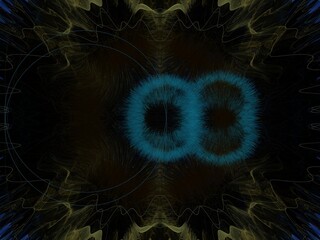 Imaginatory fractal background Image
