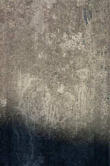 Abstract texture of dirty gray concrete wall background.