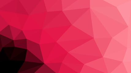 Abstract triangular background with colorful gradient shapes. Bright mosaic modern geometric design. beautiful relief surface. pink low poly texture. color 3d image