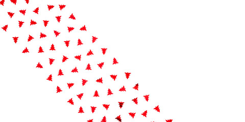 Christmas holiday composition. Xmas decorations on white background. Christmas, New Year, winter concept. Flat lay, top view, copy space