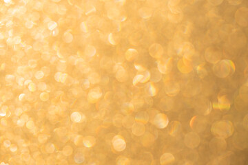Blurred abstract glitter texture, defocused christmas lights. Holiday or christmas concept.