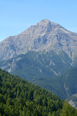 Mount Chaberton is 3,131 meters high and is a mountain in the Cottian Alps located in the French department of the Hautes-Alpes but overlooks the Susa Valley in Italy.On the top there is a fort.