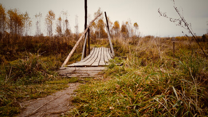wooden bridge