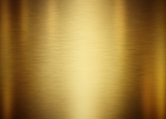 Gold metal background or texture. Yellow steel plate.