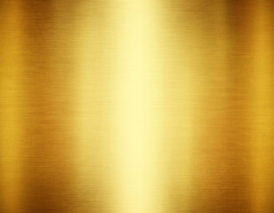 Gold metal background or texture. Yellow steel plate.