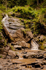 Obraz premium waterfall in the mountains