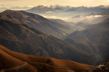 View from Terminillo Mountain, Relax View