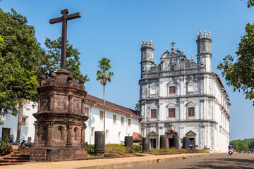 Church of St. Francis of Assisi, old Goa, India - obrazy, fototapety, plakaty