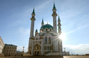 Fototapeta na wymiar Kul Sharif Mosque, Kazan Russia