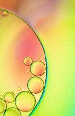 abstract background with bubbles