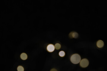 Christmas and New Year, defocused abstract multicolored bokeh lights background.

