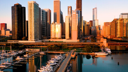 Fototapeta na wymiar Chicago Waterfront