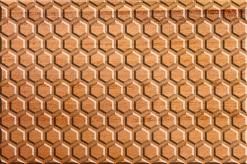 texture of a honeycomb