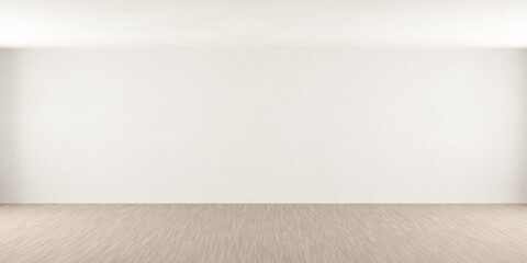 Empty bright interior white concrete room empty wall with copy space 3d render illustration