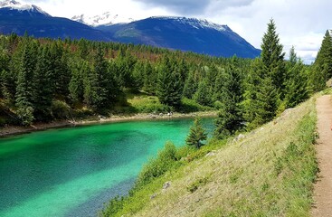 lake in the mountains