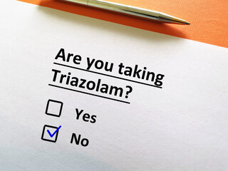 Questionnaire about psychiatry