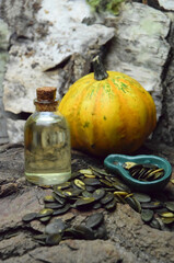 Pumpkin seed oil bio organic natural