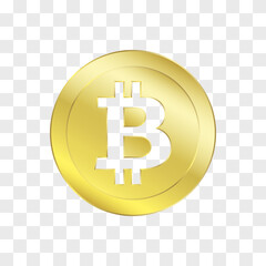 Obraz premium Golden cryptocurrency coin symbol in checkerboard BG. Global currency for online transactions. Crypto mining.