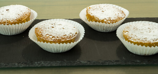 Lorvao pastries, regional sweet from Coimbra area made with egg yolks and almonds