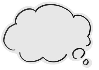 手書きの吹き出し　枠　フレーム
