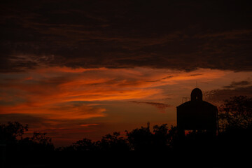 silhouette of a person
