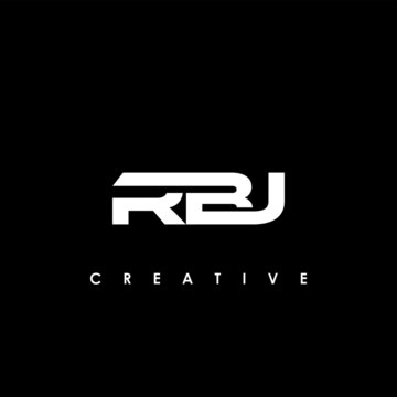 RBJ Letter Initial Logo Design Template Vector Illustration