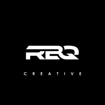 RBQ Letter Initial Logo Design Template Vector Illustration