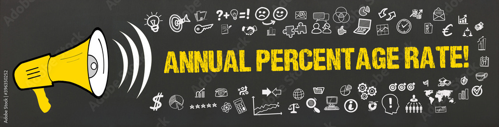 Poster Annual Percentage Rate! 