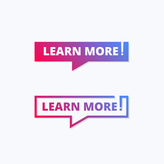 Learn More Label Tags Set