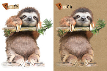 good-natured sloth © Инга Валеулина