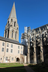 trinity abbey church in vendôme (france)