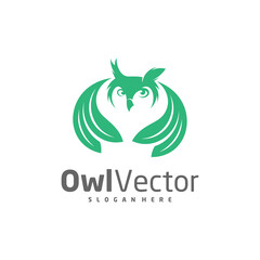Owl logo vector template, Creative Owl logo design concepts