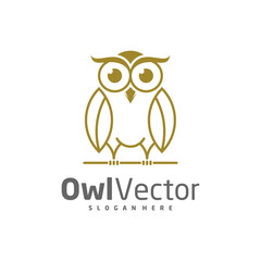 Owl logo vector template, Creative Owl logo design concepts