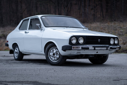 Cluj-Napoca, Cluj/Romania-11.30.2020-Old timer Dacia 1410 sport edition. One of the rarest coupe autenthic romanian car