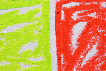 abstract colorful crayon background hand painting