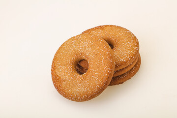 Sweet and crispy ginger cookies