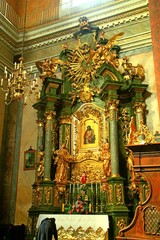 Fototapeta na wymiar Przemyśl - kościół św. Teresy i klasztor karmelitów bosych oraz Kościół św. Antoniego Padewskiego w Prze